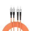 Buacoz Fiber Optic Cable OM2 FC to ST Indoor Fiber Patch Cable, 50/125m Multimode Duplex Fiber Optic Internet Cables, Jumper Optical Patch Cord, (1.8Meter/5.9ft), LSZH Orange view 1