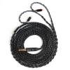 2 Meter Long 2Pin IEM Cable, in Ear Monitor Replacement Earbuds Earphone Cable, KBEAR ST12 Plus 8 Core 4N OFC Silver-plated HiFi Headphone Wire for KZ ZST/AS10/ZS10/ZST-X CCA C10/C12(Dark, 2PIN 3.5MM) view 1