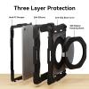 ACEMO for iPad Air 13 inch Case M3 2025 & iPad Air 13 inch Case M2 2024 with Pencil Holder, 360 Rotating Kickstand Handle, Shoulder Strap for Kids Girls Heavy Duty Protective Cover, Black view 3