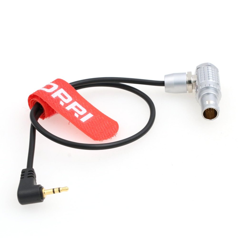 DRRI Preston MDR 3/4 Run/Stop Cable for Sonys FX6/FX9/FS5/FS7 10Pin to LANC 2.5mm TRS