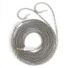 2 Meter Long MMCX IEM Cable, in Ear Monitor Replacement Earphone Cable,KBEAR ST12 Plus 8 Core 4N OFC Silver-Plated HiFi Headphone Extension Wire with 3.5mm Plug for TIN Audio T2 T3 Shure Earbuds,Grey
