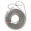 2 Meter Long 2Pin IEM Cable, in Ear Monitor Replacement Earbuds Earphone Cable, KBEAR ST12 Plus 8 Core 4N OFC Silver-plated HiFi Headphone Wire for KZ ZST/AS10/ZS10/ZST-X CCA C10/C12(Grey, 2PIN 4.4MM) view 1