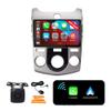 [4G 64G] Android Car Stereo FM Radio Carplay Android Auto 9" Touchscreen Headunit Media Player with Backup Camera for Kia Forte 2008 2009 2010 2011 2012 2013 MT view 1