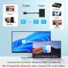 AKWOR USB 3.0 to HDMI VGA Adapter, USB to VGA HDMI Adapter for 2 Monitors, 1920 * 1080P@60HZ Full HD Display Video Converter Comaptible with Windows 7/8/8.1/10 and Mac OS Systems view 4