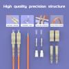 Buacoz 150Meter/492ft OM2 Fiber Patch Cable SC/UPC to ST/UPC Multimode Duplex Fiber Optic Internet Cables - 50/125m Industrial Indoor Fiber Optic Jumper Optical Patch Cord view 4