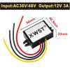 KNKQZXVDF Converter AC36V48V to DC 12V Buck Voltage Regulator 1A 2A 3A 4A 5A Step Down Power Inverter Module with DC Port Output(3A) view 2