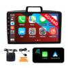 [4G 64G] Android Car Stereo FM Radio Carplay Android Auto 9" Touchscreen Headunit Media Player with Backup Camera for Toyota Carolla Axio view 1