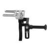 Aluminum Adjustable Shutter Trigger Extension Rod for Diving Mount Stand SLR Underwater Tray Adapter Compatible with Canon Nikon GoPro Cameras, Black view 1