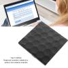 CCYLEZ USB 3.0 External DVD Drive, Ultra Slim CD Burner USB 3.0 with USB2.0 3.0 Connector, USB 3.0 Type C DVD Burner for Desktop Computer Laptop view 3