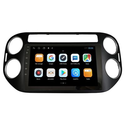 [4G 64G] Android Car Stereo FM Radio Carplay Android Auto 9" Touchscreen Headunit Media Player with Backup Camera for VW Tiguan 2010 2011 2012 2013 2014 2015 2016