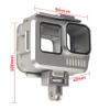 Camera Protective Frame Waterproof Housing Case Underwater Dive Cage Rig Compatible with GoPro 11, 10, 9 Sport Camera view 4