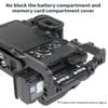 Aluminum Camera Protective Cage Rig Housing with Cold Shoe Mount 1/4 to 3/8 Screw Top Handle for Sony A7S3 A7R4 Camera view 3