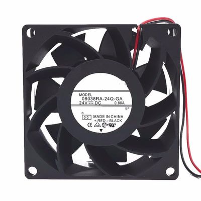 for 08038RA-24Q-GA 24V 0.80A 8038 8CM Inverter high air Flow Cooling Fan