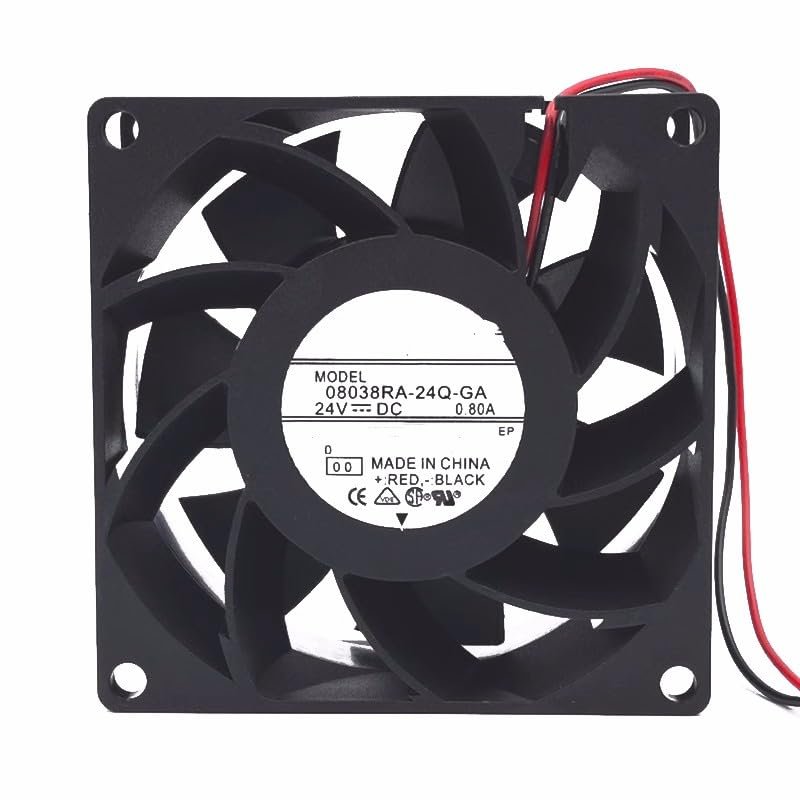 for 08038RA-24Q-GA 24V 0.80A 8038 8CM Inverter high air Flow Cooling Fan