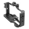 Aluminum Camera Protective Cage Grip Rig with Cold Shoe 1/4 3/8 Screw Mount for Sony ZV1 Camera view 1