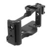 Aluminum Camera Protective Cage Grip Rig with Cold Shoe 1/4 3/8 Screw Mount for Sony ZV1 Camera view 3