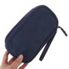 Housoutil Travel Electronics Organizer Bag Compact Double Storage Case for Cables Chargers Earphones and Power Banks Stylish and Portable Pouch for Travel Accessories view 4