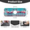 Flamingo Beach Faucet Suction Pad - Kitchen and Bathroom Counter Protector - Perfect for Sink Countertops, Coffee Bars view 2