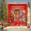 10x7FT Santa's Toy Shop Backdrop Red Christmas Background Xmas Family Holiday Party Decoration Banner Photography Happy New Year Background Supplies view 4