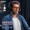 ORANZI 98.6% Blue Light Blocking Glasses for Computer & Gaming - Anti Harmful Blue Ray for Better Sleep, Amber Lenses Anti Fatigue & Eye Strain view 3