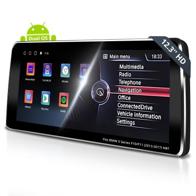 ATOTO 12.3" Android Car Stereo Compatible with BMW 5 Series F10 F11 2013-2017 NBT System, Keep Original Function, 4G LTE, Wireless CarPlay & Android Auto, GPS Tracking, SCVC,DSP 32Band E
