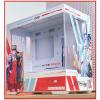 ATX Case, Computer Cases,Mid-Tower PC Gaming Case M-ATX/ITX - Front I/O USB 3.0 /Type-C Port - 270  Panoramic View Tempered Glass Panel - Includes A Themed Light Board view 1