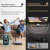 Boannice NFC Bluetooth 5.1 Receiver Transmitter, HiFi Wireless Audio Adapter with 3.5mm AUX, RCA, 6.5mm Microphone Connection,for Headphones,Speakers,TVs,amplifiers,projectors,Home theaters,PC view 3