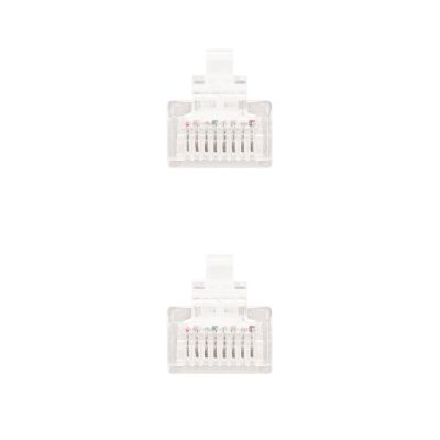 Blendend Category 6 UTP Network Patch Cable, AWG24 Gauge, White, Length 1 m, Ideal for Stable and Secure Network Connections.
