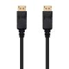 0.5m DisplayPort Cable with DP Male to DP Male Connectors - Black - Ideal for transmitting high Definition Video Signals Between Compatible Devices. view 3