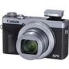 Canon PowerShot G7 X Mark III Digital Camera (Silver) + 64GB Memory + LED Light + Spider Tripod + PC Software + Cleaning Kit + More (14pc Bundle) (Renewed) view 2