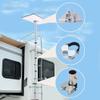 Starlink Gen 3 Flag Pole Mount, for RV Ladders Starlink Mini Pole Mount Kit Bracket, 2-9 ft, with Gen 3 Pipe Adapter view 4