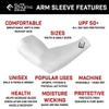 Elite Athletic Gear Ice Cream Compression Arm Sleeves - Youth & Adult Sizes - 13 Color Options - Sports & Fitness - Sold Individually (Royal, Youth) view 3