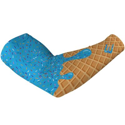 Elite Athletic Gear Ice Cream Compression Arm Sleeves - Youth & Adult Sizes - 13 Color Options - Sports & Fitness - Sold Individually (Blue, Adult XXL)