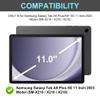 AMOUOGOEY Keyboard Case for Samsung Galaxy Tab A9 Plus 5G 11 Inch 2023(SM-X210/X216/X218) - Detachable Wireless Bluetooth Keyboard - Folio Smart Cover with S Pen Holder for Galaxy Tab A9+ 11" (Black) view 2