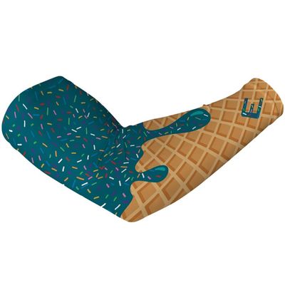 Elite Athletic Gear Ice Cream Compression Arm Sleeves - Youth & Adult Sizes - 13 Color Options - Sports & Fitness - Sold Individually (Teal, Youth)