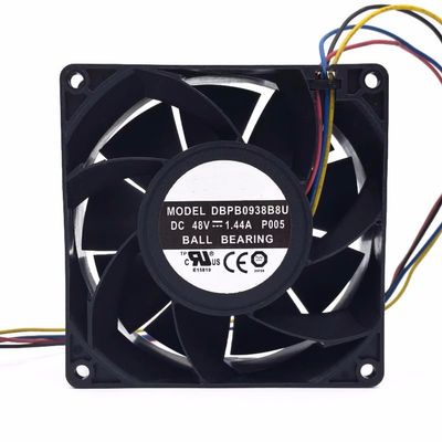 for DBPB0938B8U 9038 48V 1.44A PWM Adjustable Speed High Air Volume 48V Fan 9cm
