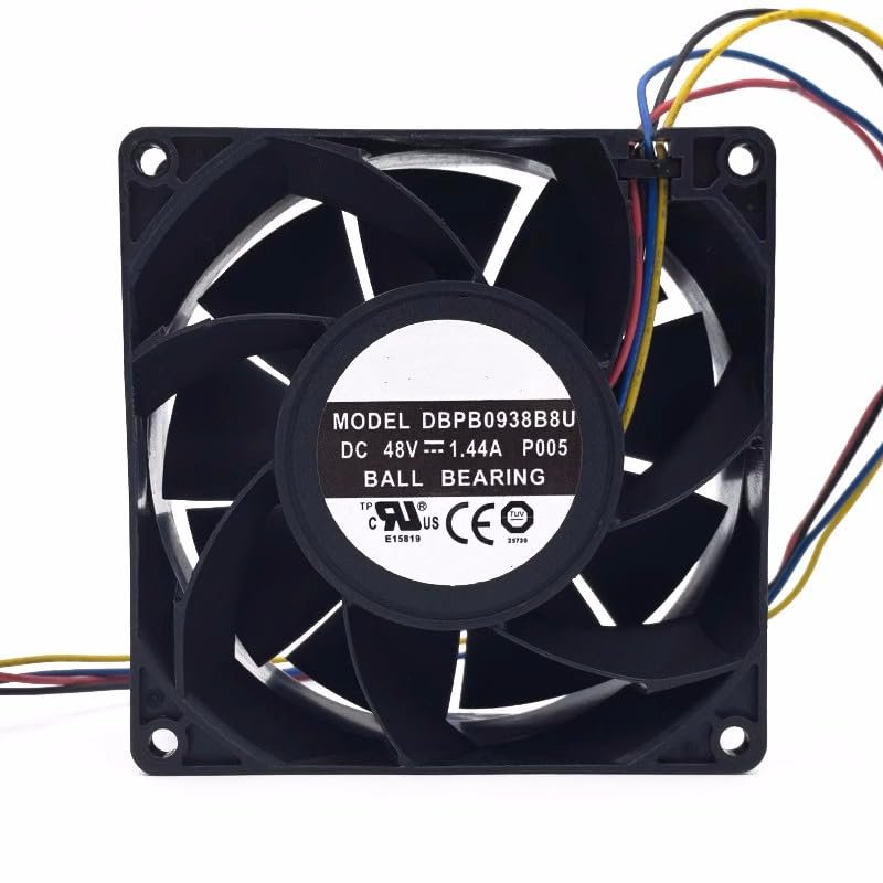 for DBPB0938B8U 9038 48V 1.44A PWM Adjustable Speed High Air Volume 48V Fan 9cm