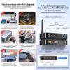 Boannice NFC Bluetooth Audio Adapter Bluetooth 5.1 Audio Receiver Transmitter with 3.5mm AUX, RCA, Coaxial, 6.5mm Microphone Connection,for Headphones,Speakers,TVS,Amplifier,Home Theater,PC view 2