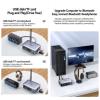 Boannice NFC Bluetooth Audio Adapter Bluetooth 5.1 Audio Receiver Transmitter with 3.5mm AUX, RCA, Coaxial, 6.5mm Microphone Connection,for Headphones,Speakers,TVS,Amplifier,Home Theater,PC view 4