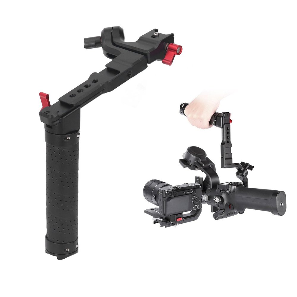 Vomeko Adjustable Sling Handle Grip,RS2 Handle RS3Gimbal Stabilizer,Adjustable Sling Handheld Extension Aluminum Alloy Grip Mount for DJI RS2 RS3 Mini