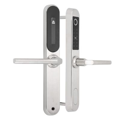 Fingerprint Door Lock, Smart Door Knob Zinc Alloy Stainless Steel Fingerprint Door Knob with Accessories for Apartment Villa School Office