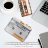Cassette Tape Player, Cassette to MP3 Converter, Portable Cassette Player with 3.5mm Headphone Jack & Earphones, Compatible with 2000 Vista 7 8 10 Computers view 3