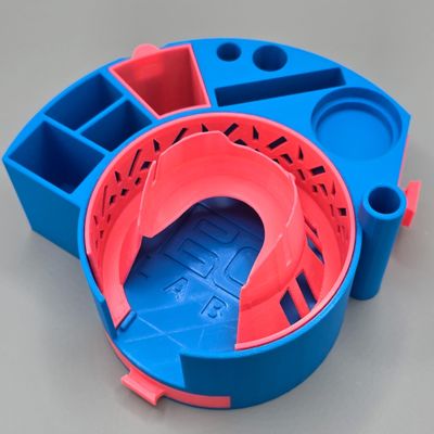 Puf Docking Station Caddy (Black & Neon Green) (Light Blue & Hot Pink)