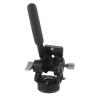 Tripod Head, Tripod Ball Head Detachable Handle DT 03S Aluminum Alloy Camera Handle Hydraulic Tripod Head Damping Panoramic Photography Base with 3/8in Screw Interface view 1