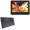 BoxWave Keyboard Compatible with XP-Pen Artist Pro 16 (Gen 2) - SlimKeys Bluetooth Keyboard, Portable Thin with Chiclet-Style Keys - Jet Black view 1