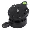 Tripod Leveling Base, with 1/4in Screw and 3/8in Screw Hole DY60N Aluminum Alloy Tripod Leveling Base Leveler Adjusting Plate for DSLR Camera view 1