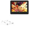 BoxWave Stand and Mount Compatible with XP-Pen Artist Pro 16 (Gen 2) - Pocket Aluminum Stand 3-in-1, Portable Multi Angle Viewing Riser - Metallic Silver view 1