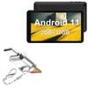 BoxWave Adapter Compatible with North Bison Android 11 Tablet (7 in) - Micro SD Card miniReader, USB Type-C OTG Reader USB3.0 Adapter Keychain - Metallic Silver view 1