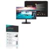 BoxWave Screen Protector Compatible with Viotek LED Computer Monitor H250 Widescreen (25 in) - ClearTouch Crystal Privacy (2-Pack), Privacy Screen Protector Flexible Film Clear view 1