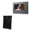 BoxWave Case Compatible with AMOCAM Video Intercom System (L+70N-H) (7 in) - Nero Leather Envelope, Leather Wallet Style Flip Cover view 1